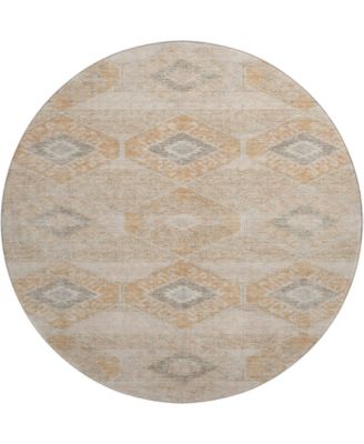 Mayfield Machine Washable AMF1857 8' x 8' Round Area Rug
