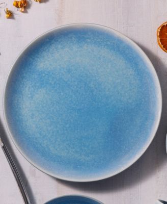Colorwave Kiln Azure Coupe Dinner Plates, Set of 4