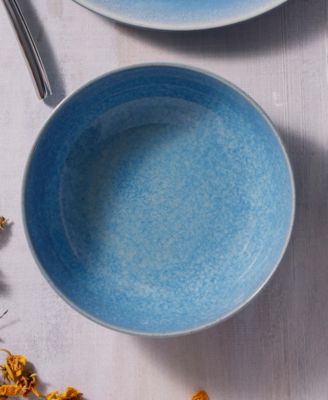 Colorwave Kiln Azure Cereal Bowls, Set of 4