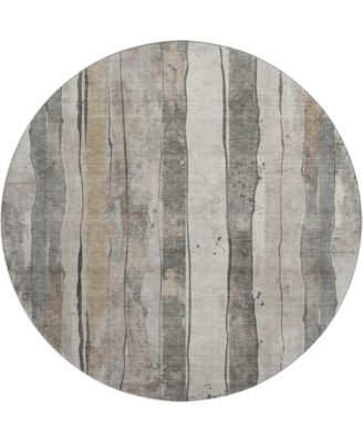 Mayfield Machine Washable AMF1874 8' x 8' Round Area Rug