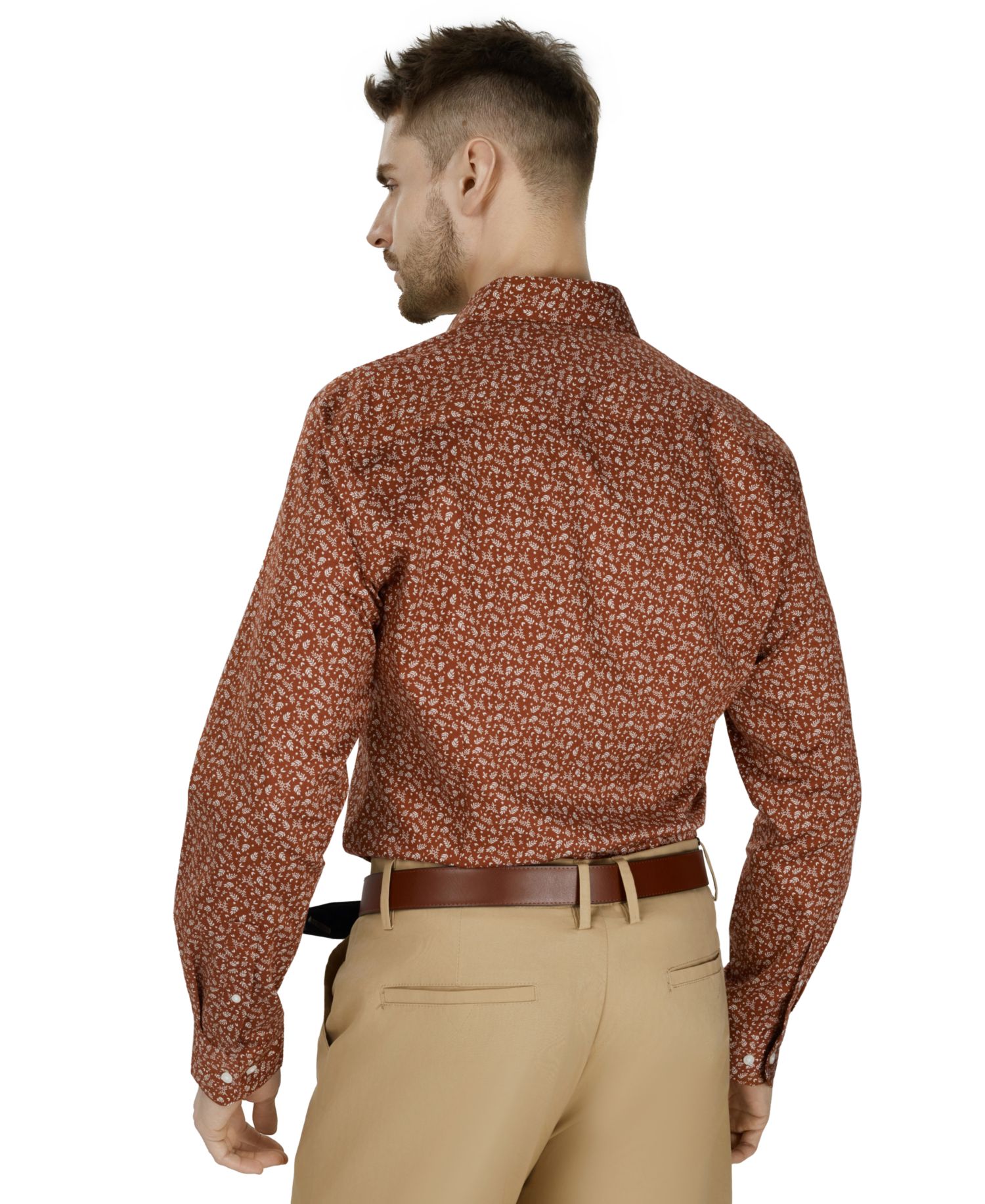 Men's Slim-Fit Daniel Floral Dress Shirt