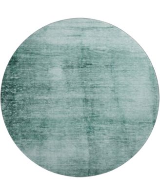 Mayfield Machine Washable AMF1884 8' x 8' Round Area Rug