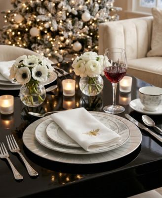 Burst Charger Plate 12 Piece Dinnerware Set, Service for 12