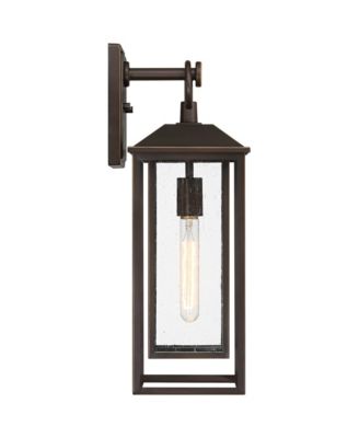 Califa 20" High Traditional Outdoor Wall Light Fixture Mount Porch House Weatherproof Bronze Finish