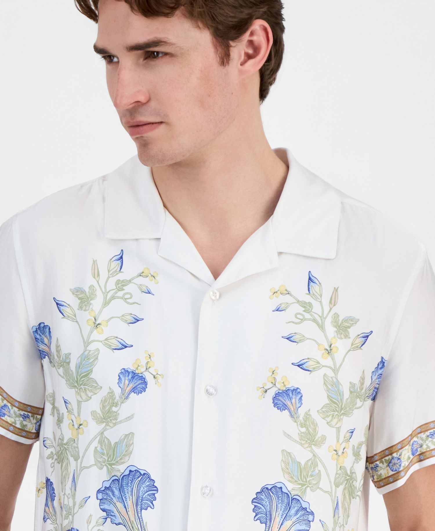 Men's Wayco Bord Floral Shirt
