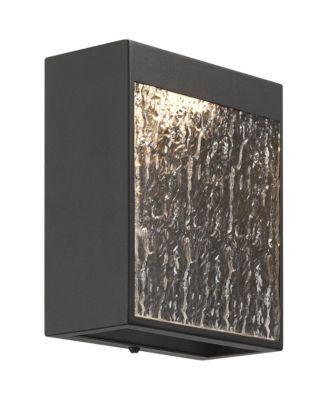 Sofia 8 1/2" High Modern Outdoor Wall Light Fixture Mount Porch House Set of 2 LED Bulb