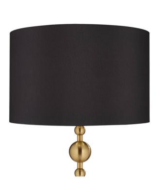 Summit Mid Century Modern 71" Tall Floor Lamp Warm Gold Matte Blaster Drum Shade for Living Room Bedroom