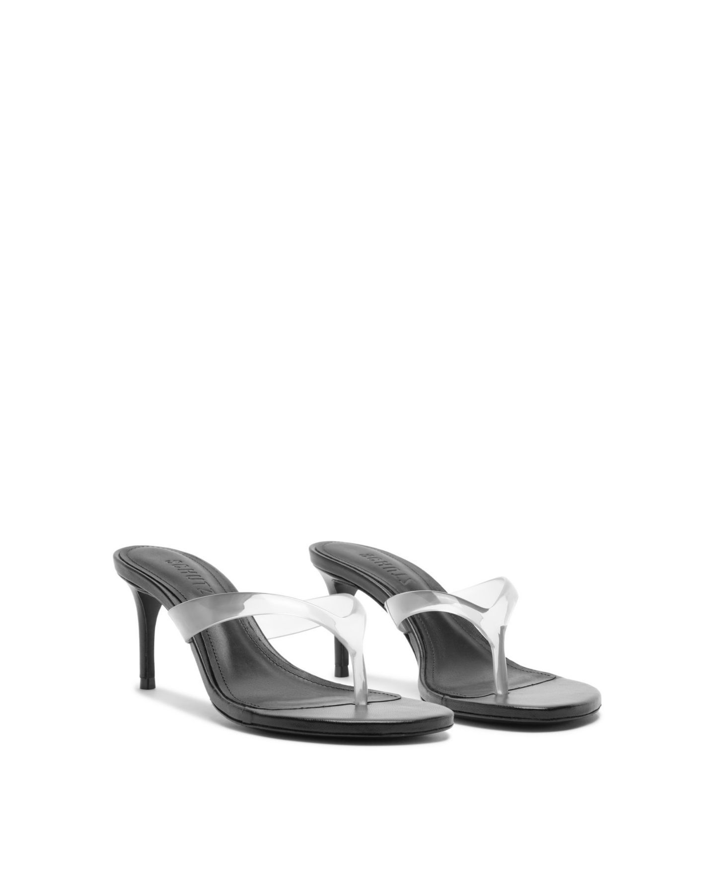 Женские сандалии Schutz Roslyn Slip-On Dress Sandals, цвет: Чёрный — фото 11