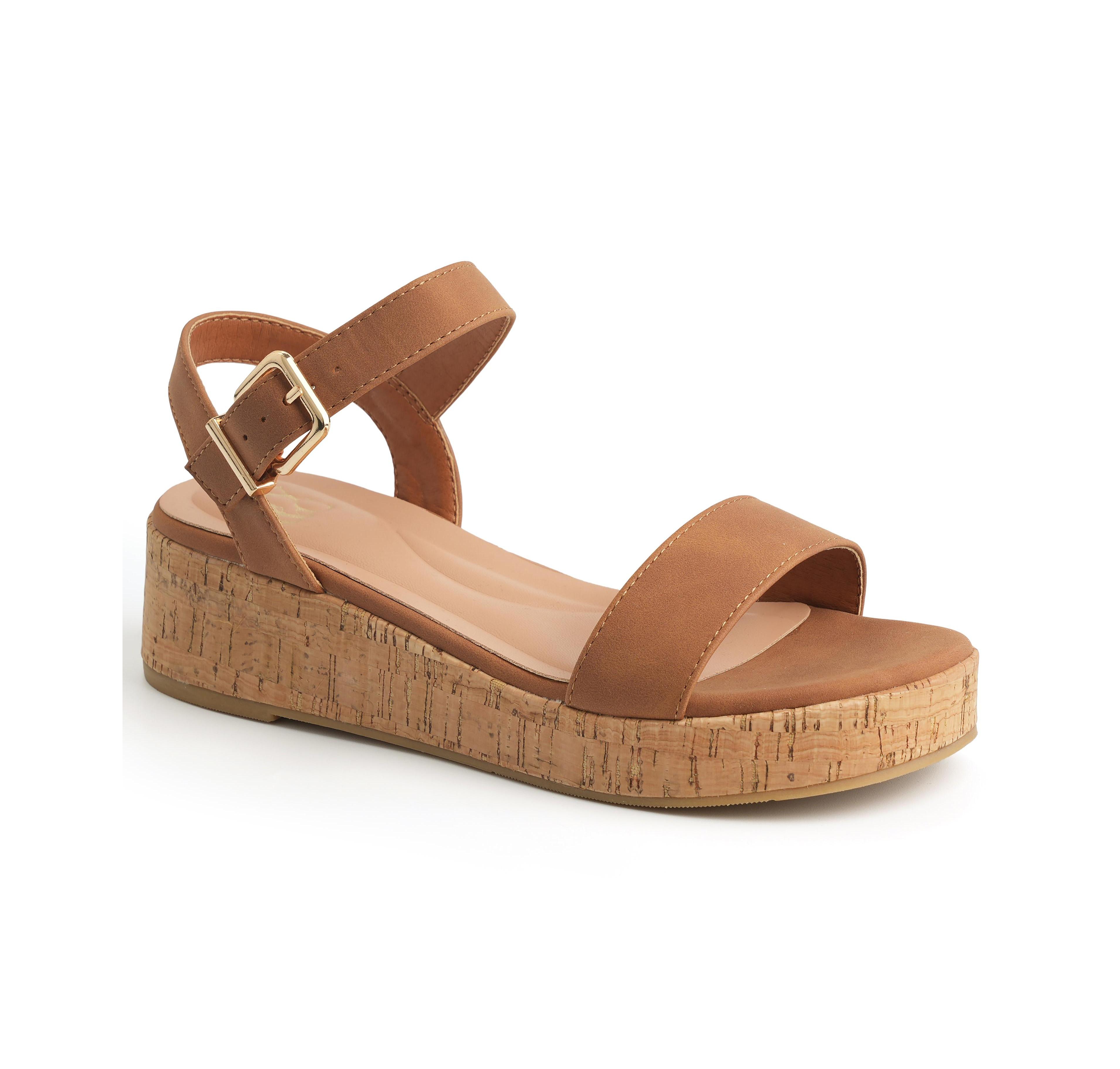 New York & Company Women's Halina Platform Sandals