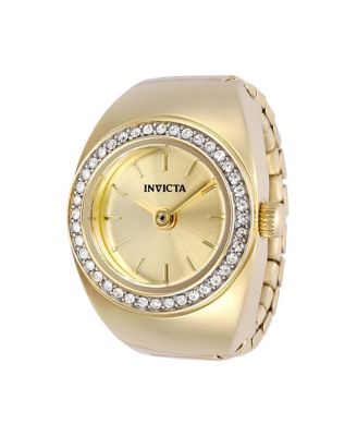 Women's 48944 Mini Quartz Multifunction Dial Ring Watch