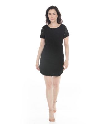 White Mark Women's Scoop Neck Fit & Flare Tank Midi Dress - Macy's