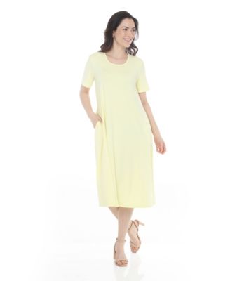 Women's Tee Swing Midi Dress