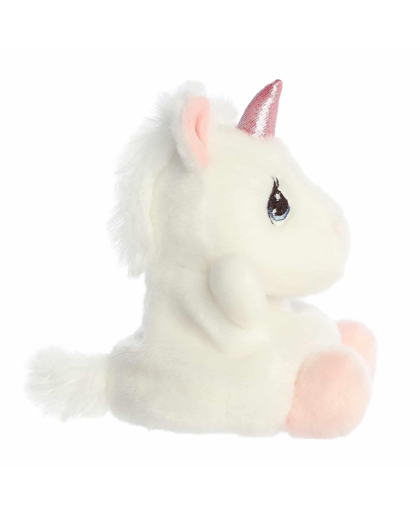 Детская мягкая игрушка Aurora Sparkle Unicorn Mini Plush, цвет: Белый — фото 3
