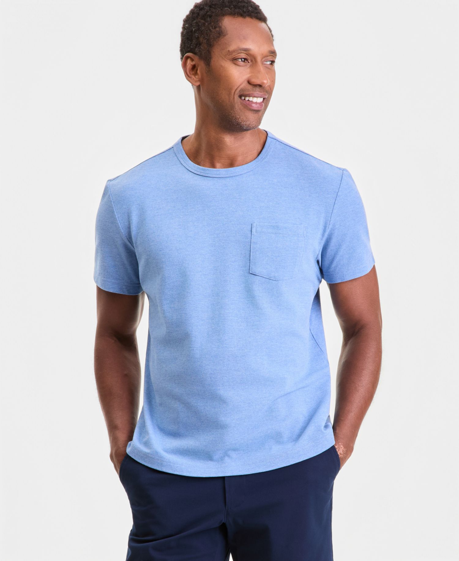 Men's Short-Sleeve Pique T-Shirt
