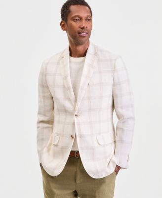 Men's 100% Linen Blazer