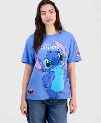 Juniors' Cotton Stitch Graphic T-Shirt