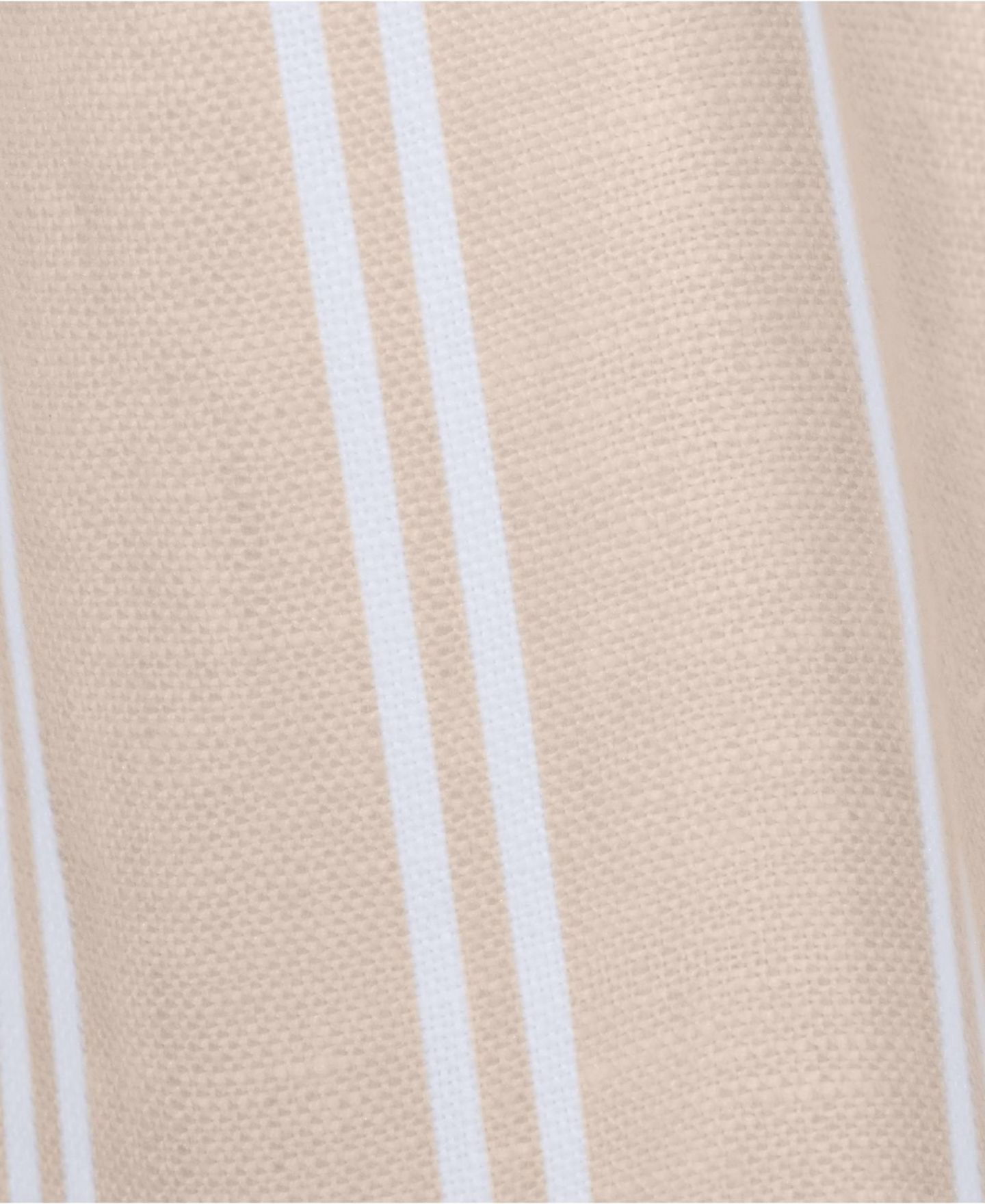 Женские шорты Lands' End Linen High Rise Pull On 7" Shorts, цвет: Шампань / Белый полосатый — фото 4