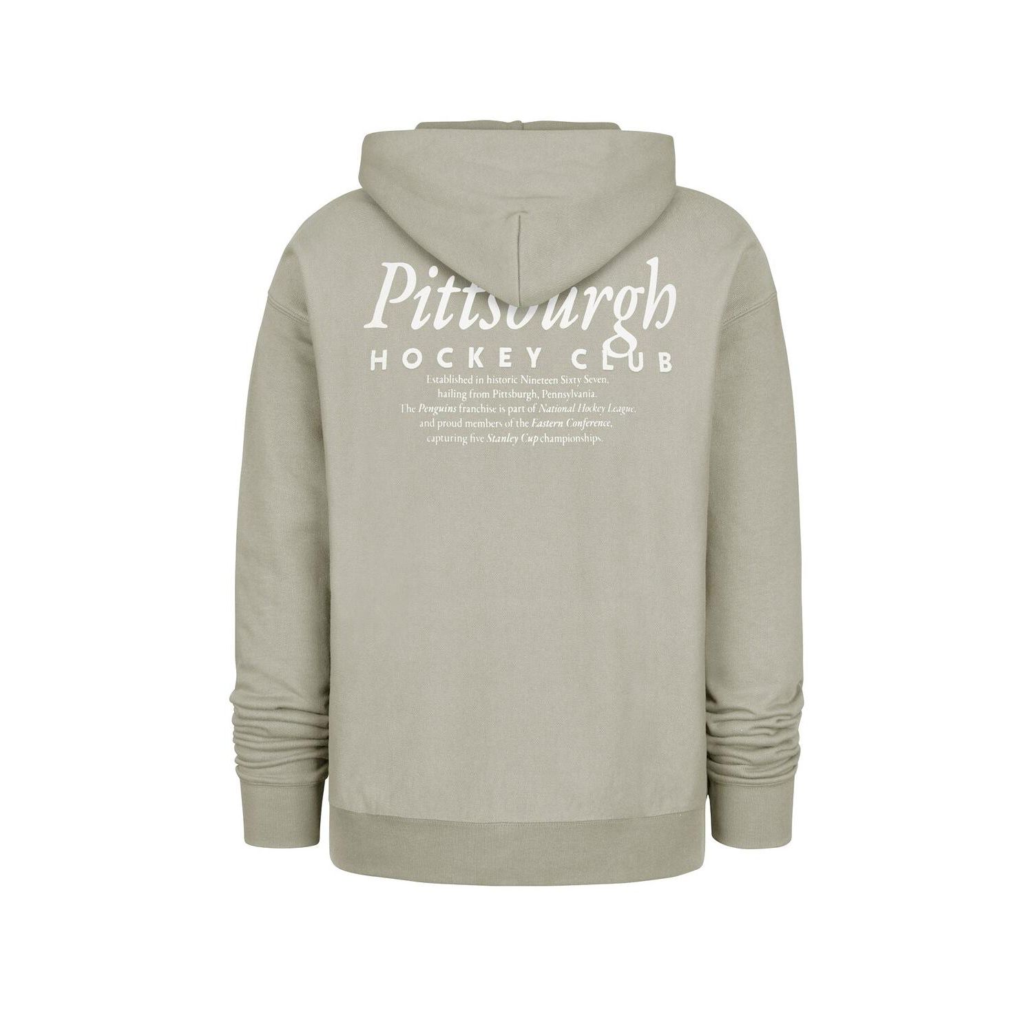 Men's Gray Pittsburgh Penguins Foundation Pullover Hoodie