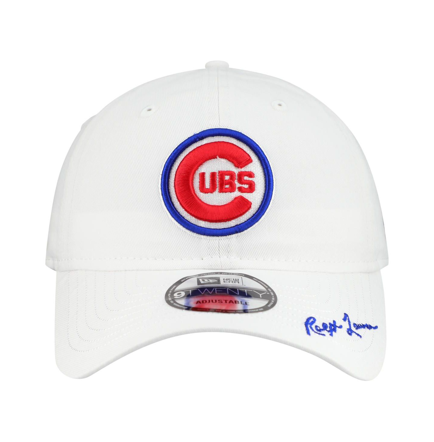 Мужская кепка New Era Ralph Lauren x MLB White Chicago Cubs 9TWENTY Adjustable Hat — фото 2