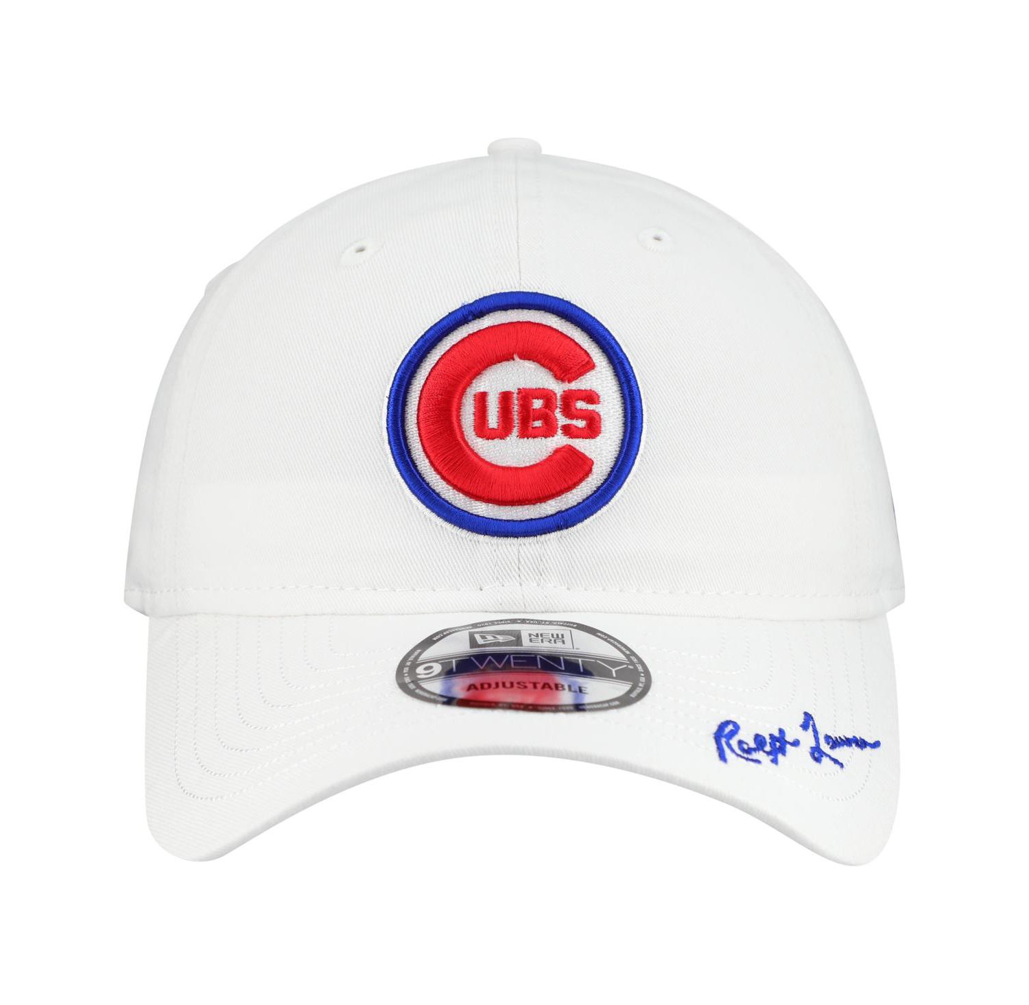 Men's Ralph Lauren x MLB White Chicago Cubs 9TWENTY Adjustable Hat