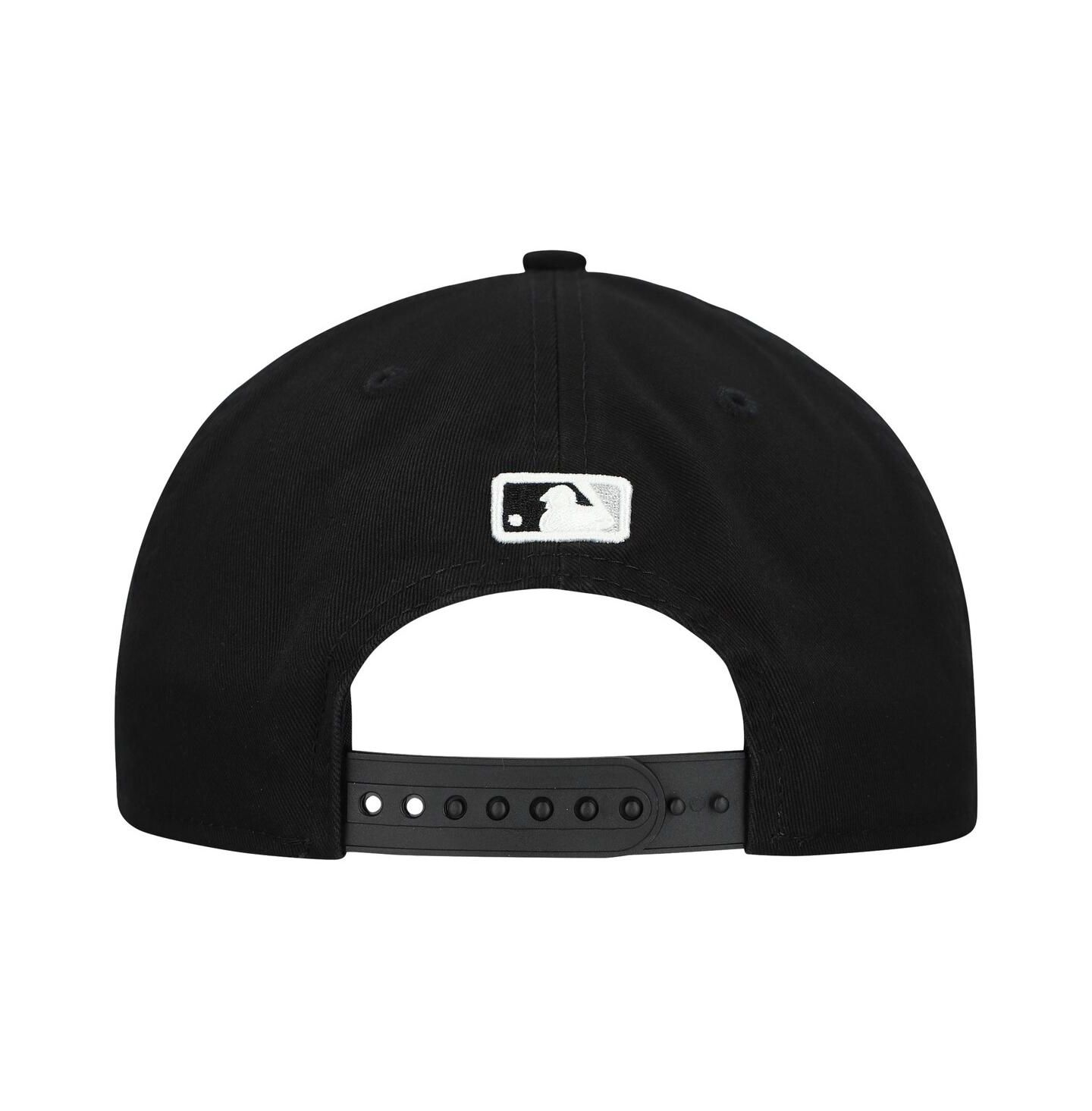 Мужская кепка New Era Black Chicago White Sox Team 19TWENTY Adjustable Hat — фото 4