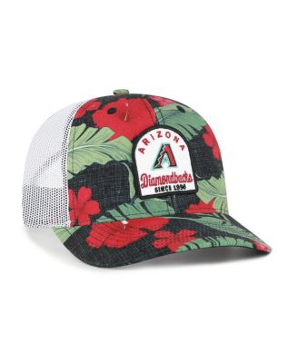 Men's Black Arizona Diamondbacks Tei Beachside Adjustable Trucker Hat