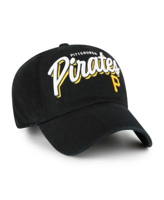 Women's Black Pittsburgh Pirates Ariana Clean Up Adjustable Hat