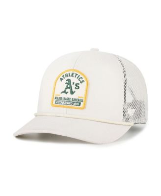 Men's Cream Athletics Gravestone Adjustable Trucker Hat
