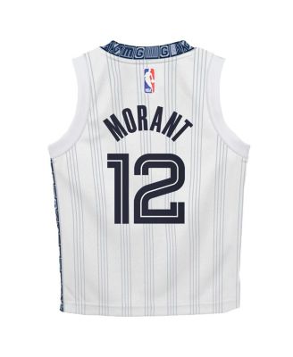 Baby Boys and Girls Ja Morant White Memphis Grizzlies 2025/26 City Edition Swingman Jersey