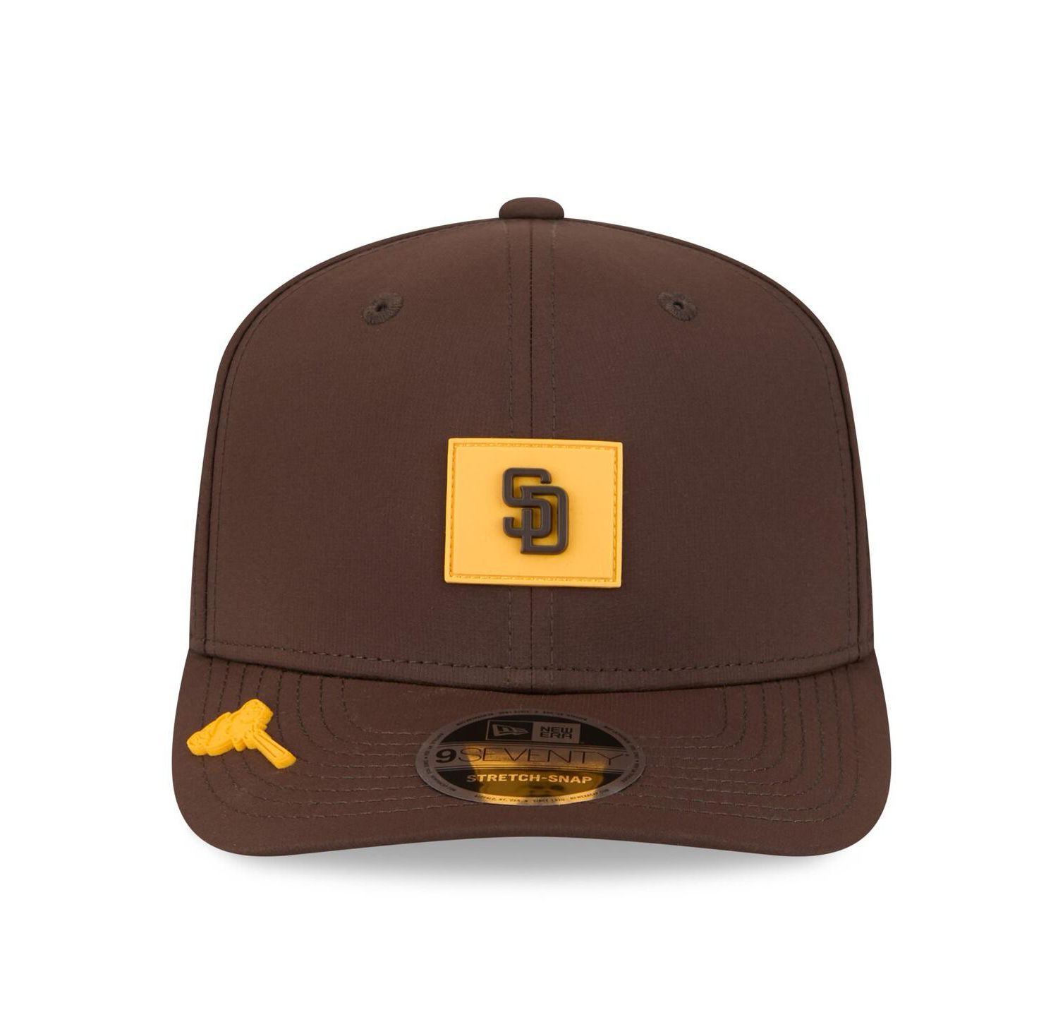 Men's Brown San Diego Padres 2026 Clubhouse 9SEVENTY Adjustable Hat