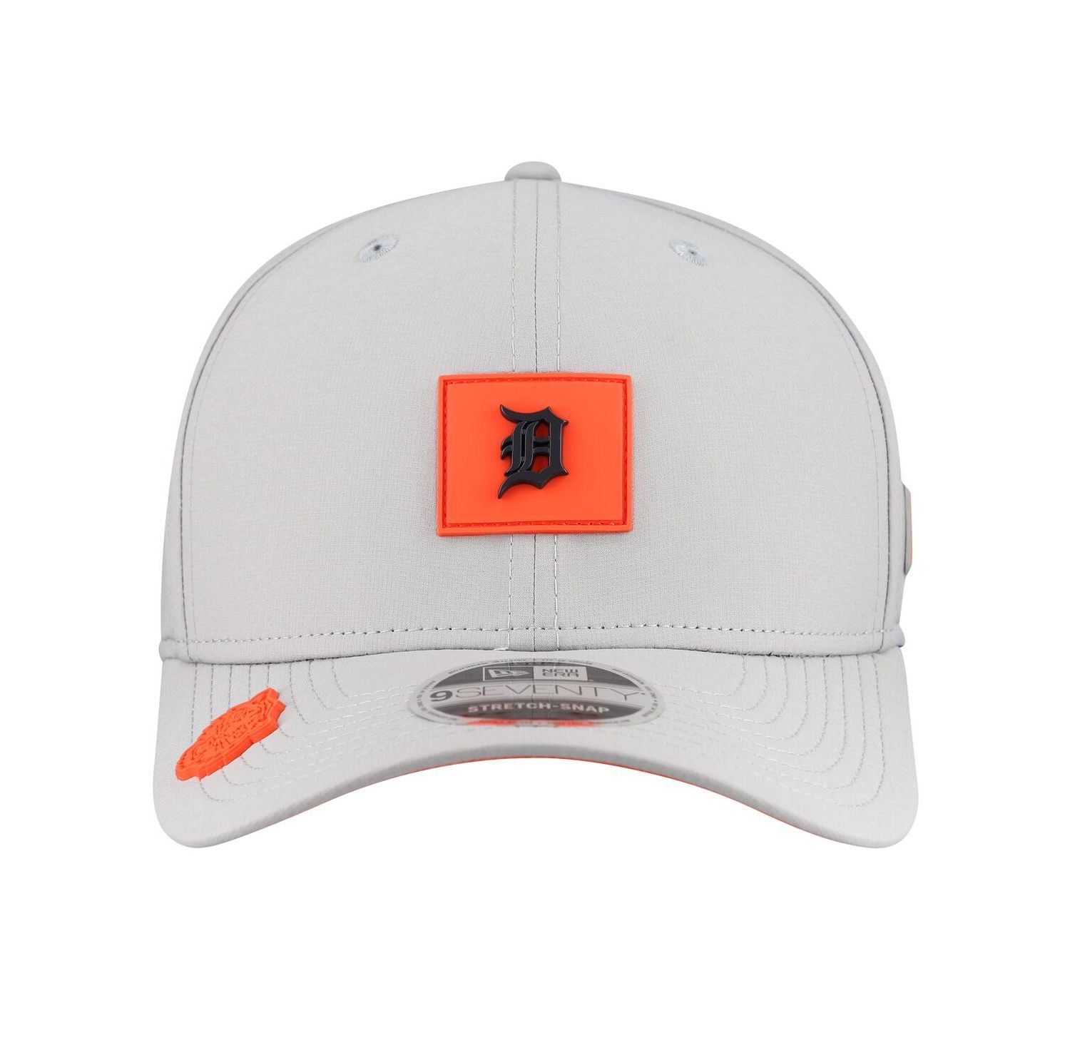 Men's Gray Detroit Tigers 2026 Clubhouse 9SEVENTY Adjustable Hat