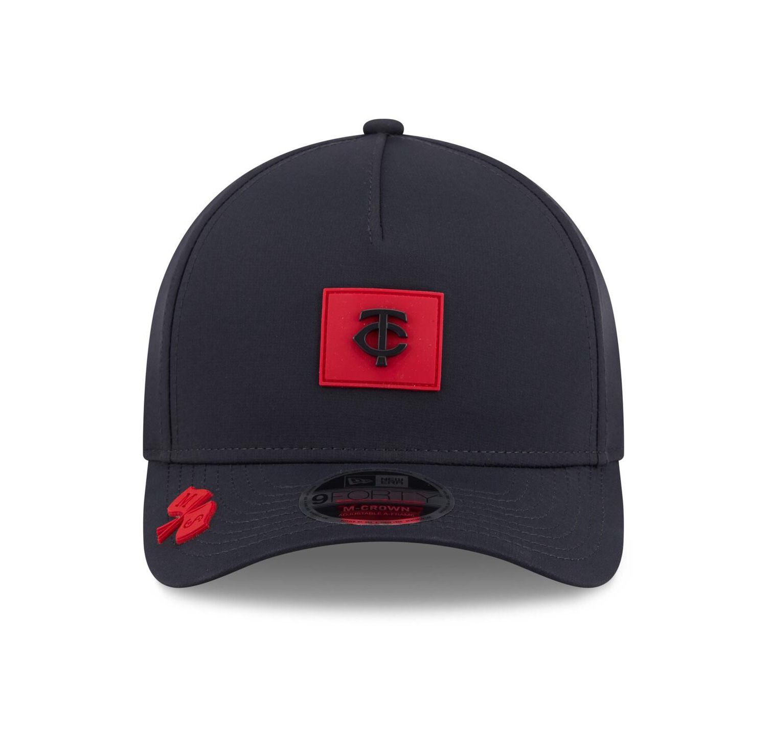 Men's Navy Minnesota Twins 2026 Clubhouse 9FORTY A-Frame Adjustable Hat