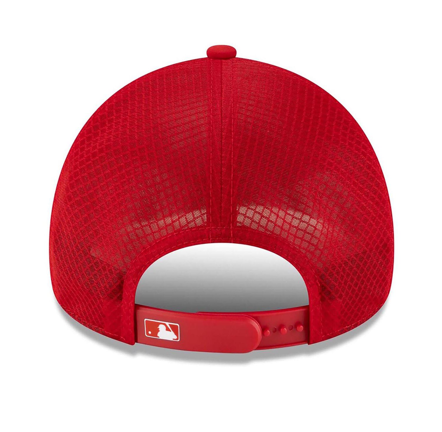 Men's Red Minnesota Twins 2026 Batting Practice Alternate Apex 9FORTY Adjustable Hat