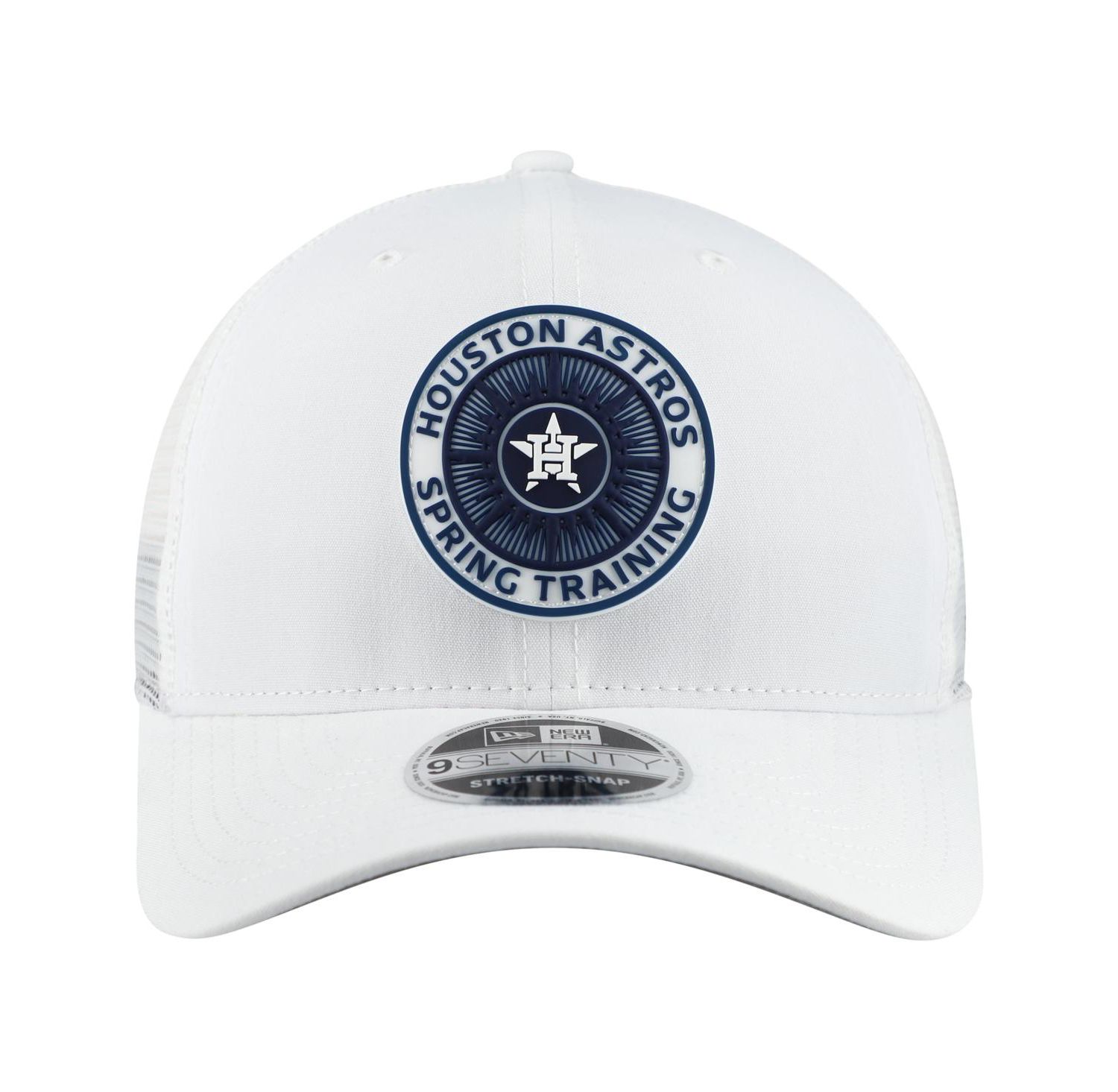 Men's White Houston Astros 2026 Spring Training Fan Pack 9SEVENTY Adjustable Trucker Hat