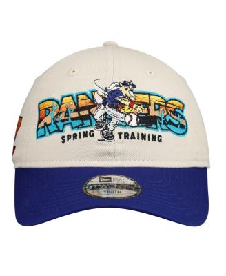 Big Boys and Girls Stone/Royal Texas Rangers 2026 Spring Training Fan Pack Batter 9TWENTY Adjustable Hat