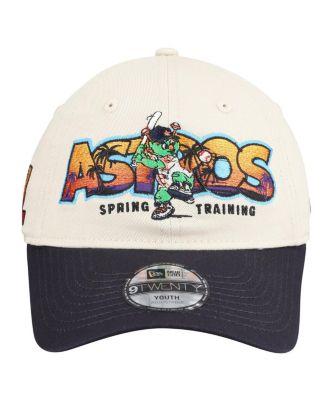 Big Boys and Girls Stone/Navy Houston Astros 2026 Spring Training Fan Pack Batter 9TWENTY Adjustable Hat