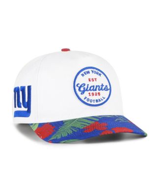 Men's White/Royal New York Giants Beach Side Hitch Adjustable Hat