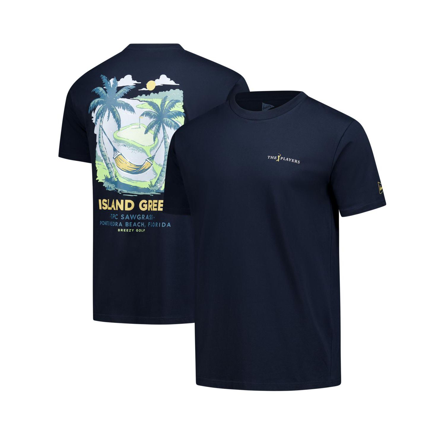 Men's Black THE PLAYERS The Island Green T-Shirt
