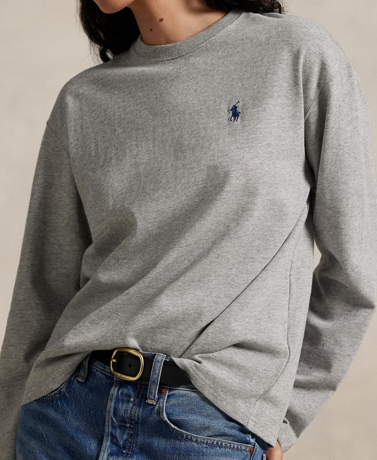 Polo Ralph Lauren Women's Crewneck Long-Sleeve T-Shirt