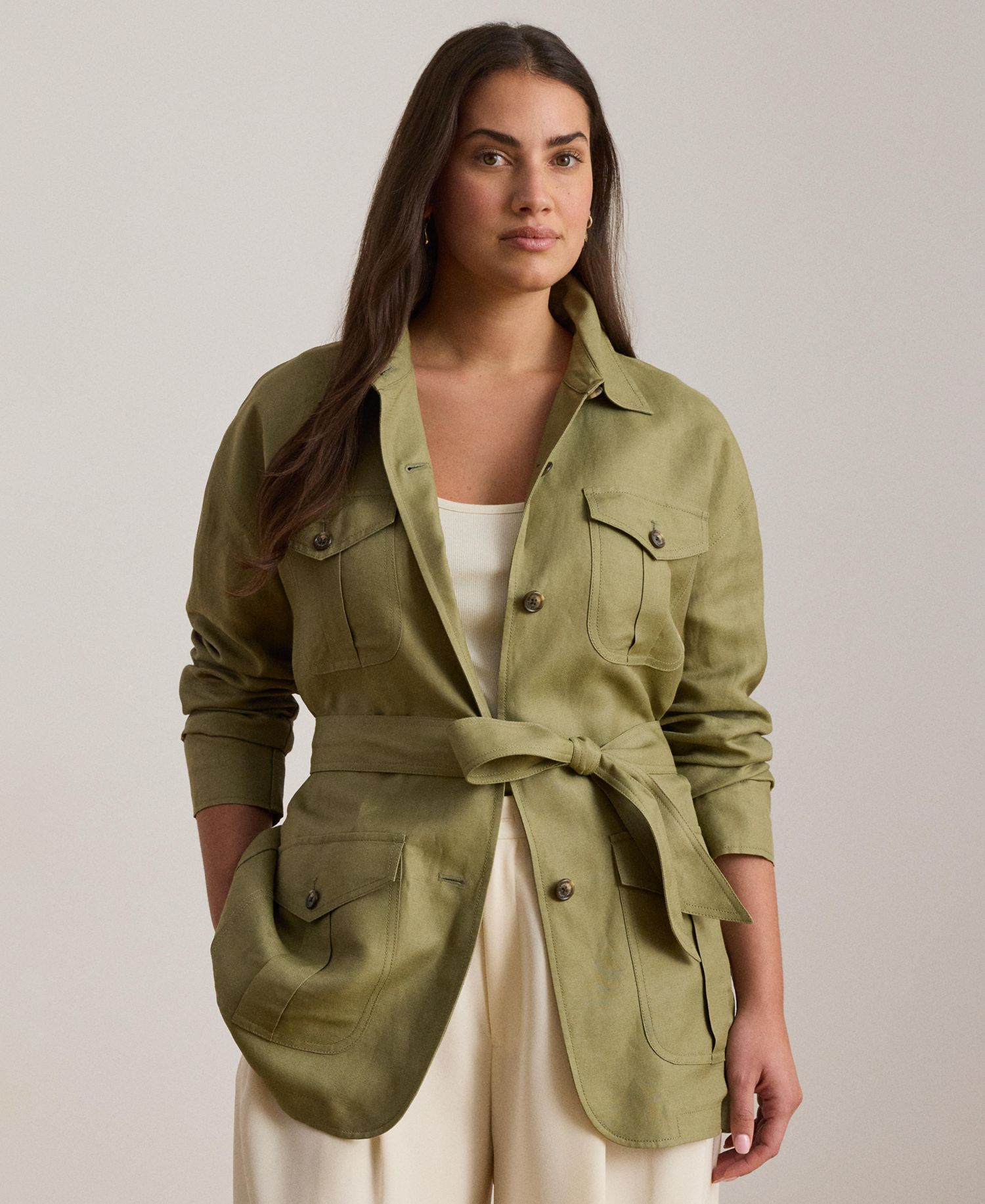 Women's Twill Field Spread Collar Jacket