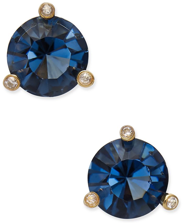 Kate spade navy earrings outlet