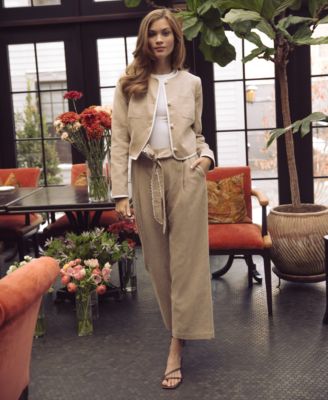 Women's Contrast Trim Lady Jacket