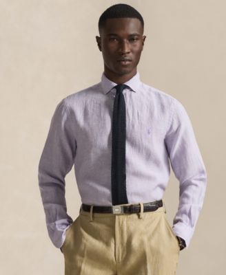 Men's Linen Classic-Fit Shirt