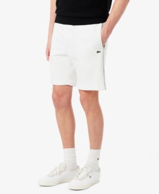Men's Regular-Fit Logo Stripe Fleece Shorts