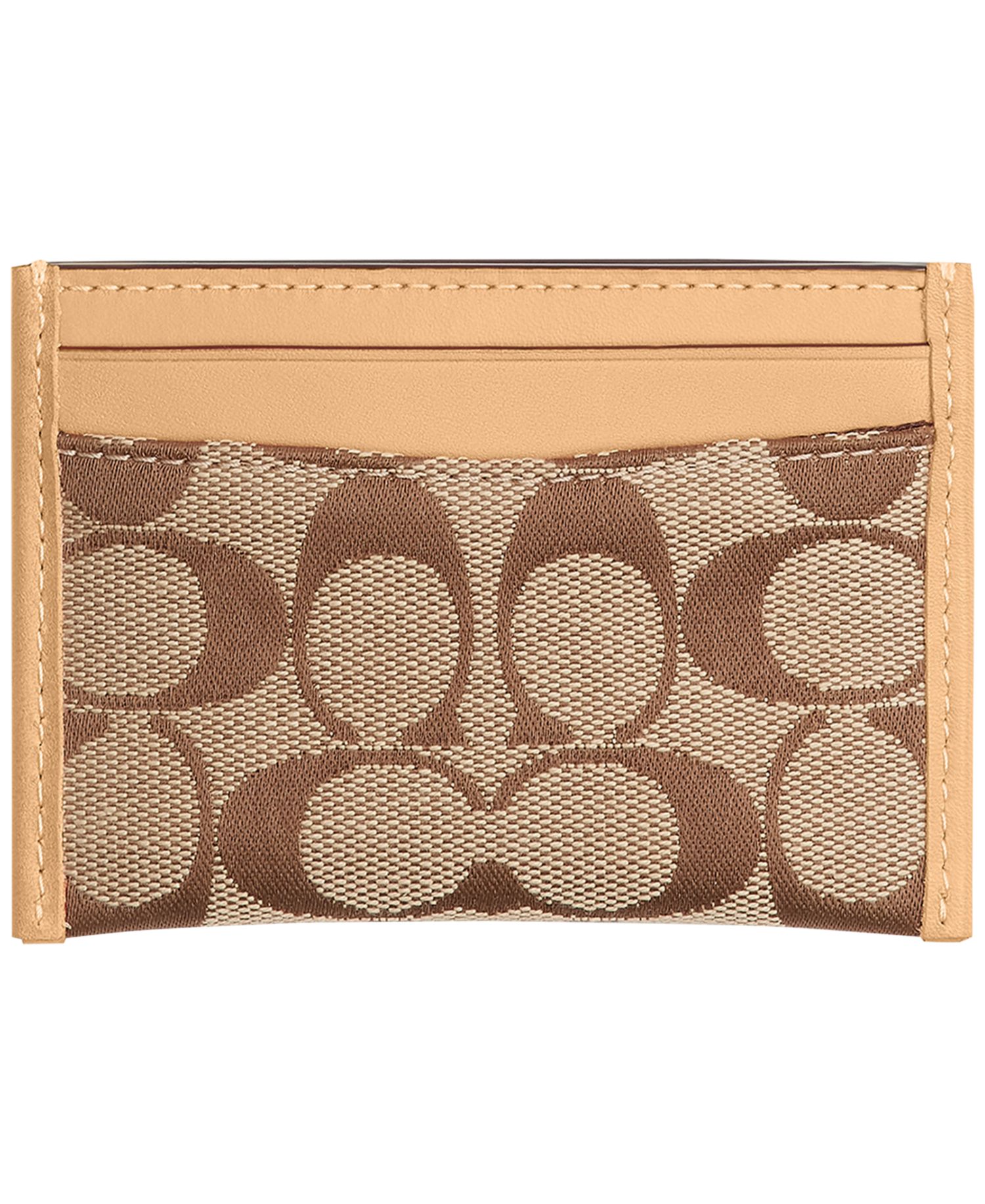 Essential Signature Jacquard Card Case