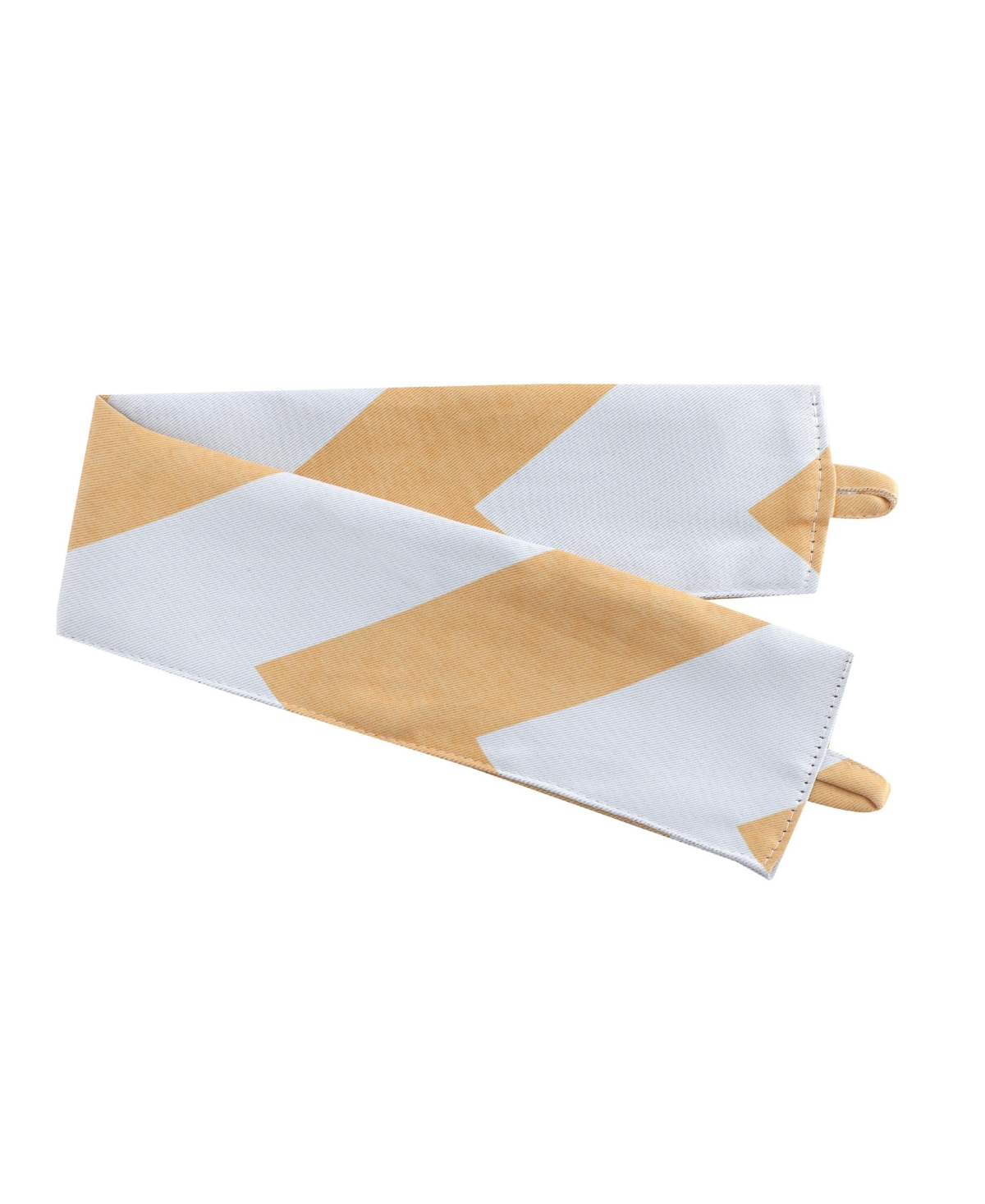 Kate Aurora 2 Piece Chevron Room Darkening Grommet Top Window Curtain Panels