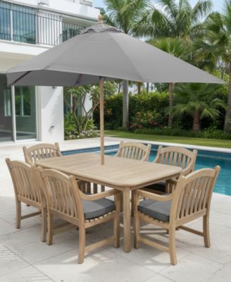 Bristol 7-Pc. Rectangle Dining Set (Dining Table and Dining Chairs)