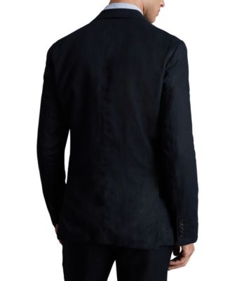 Men's Tailored-Fit Single Breasted Linen Blazer