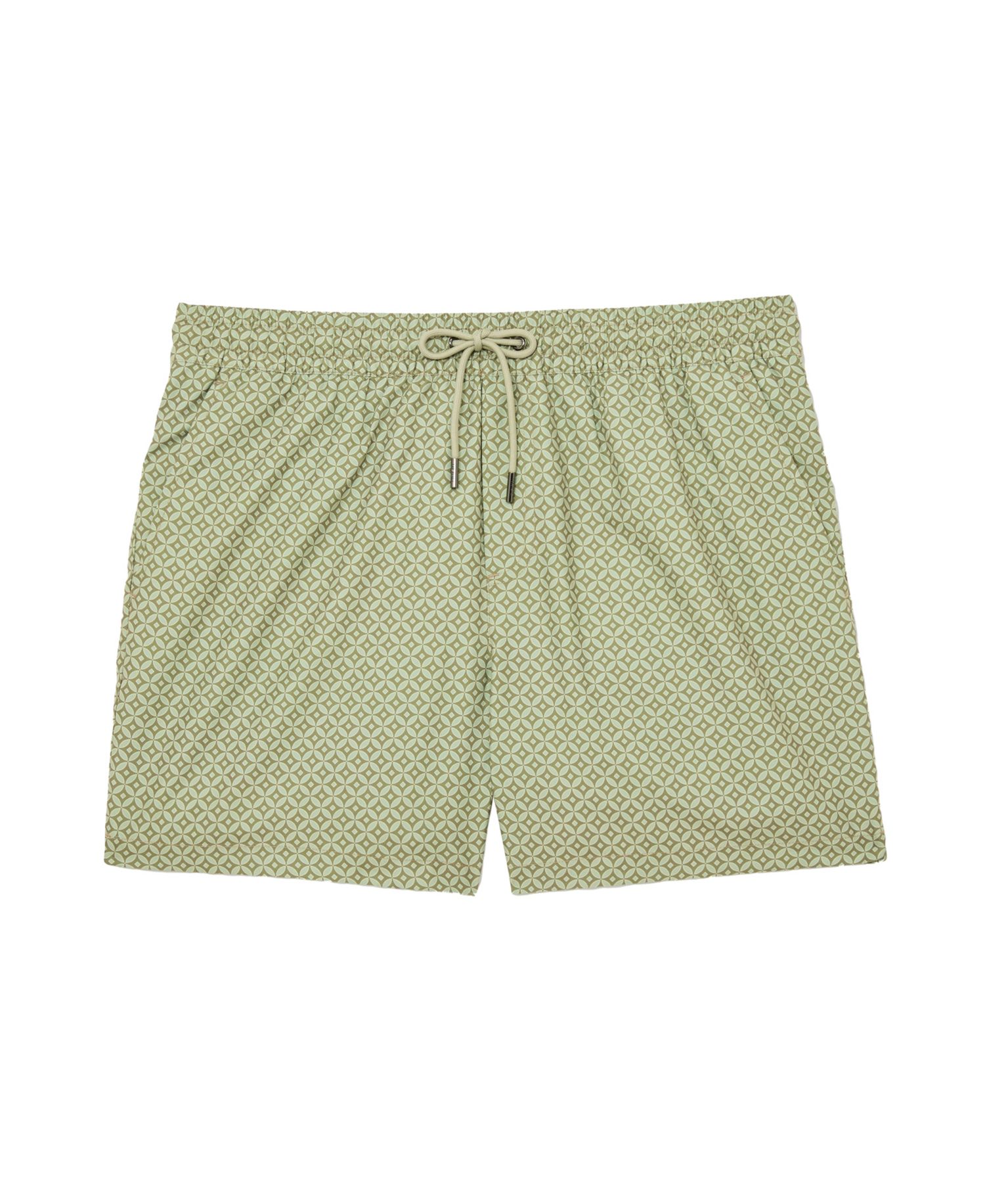 Men's Orient Geometric-Print Swim Shorts
