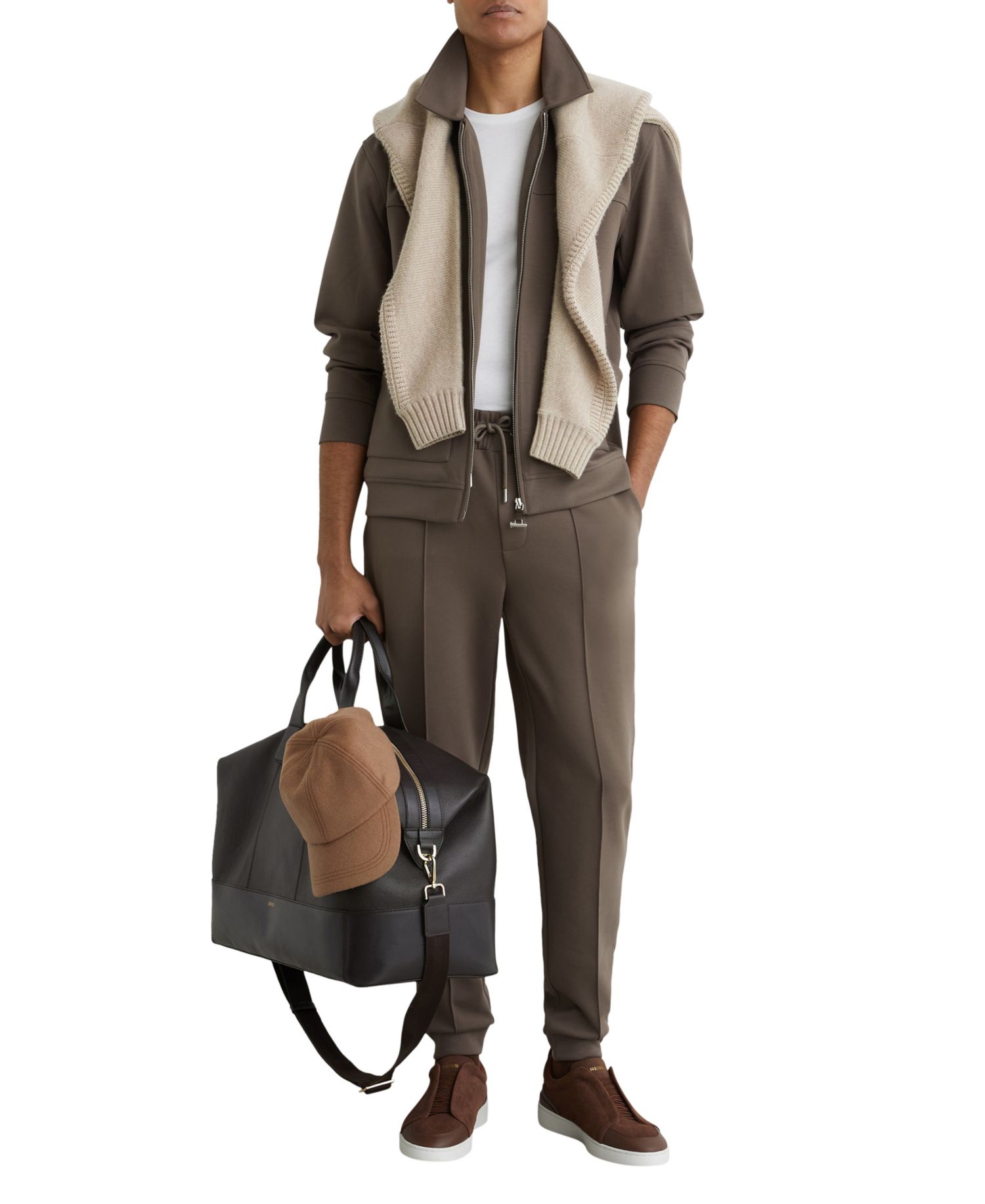 Men's Newland Premium Interlock Zip-Through Overshirt